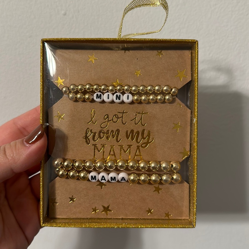 I got it from my Mama- Mama & Mini Matching Bracelet Set
